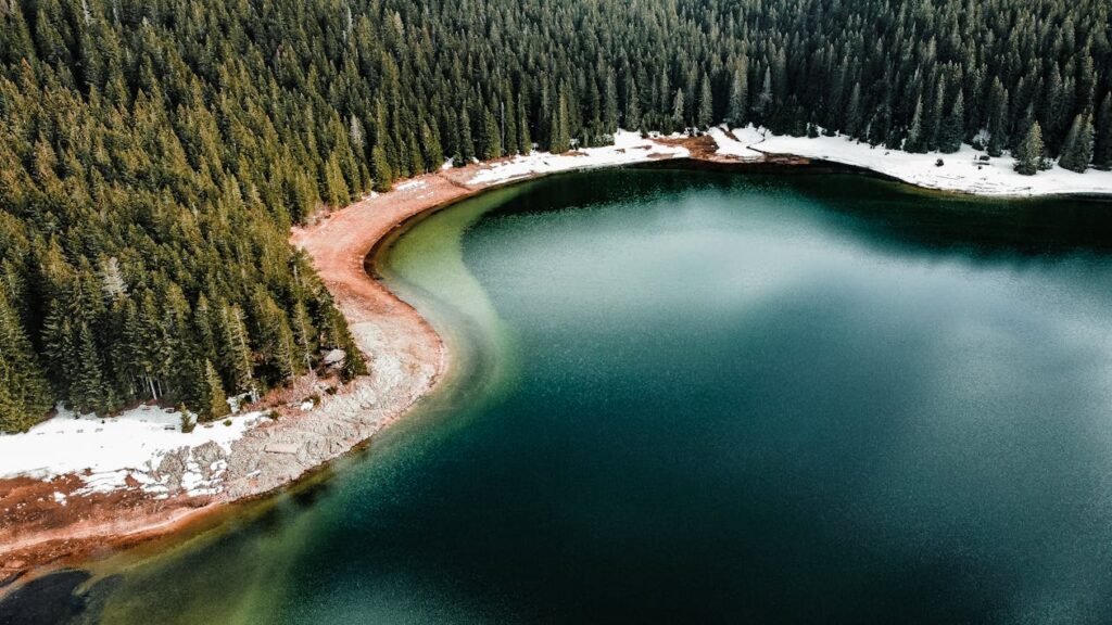 Emerald Tara River Canyon in Durmitor National Park, Montenegro.